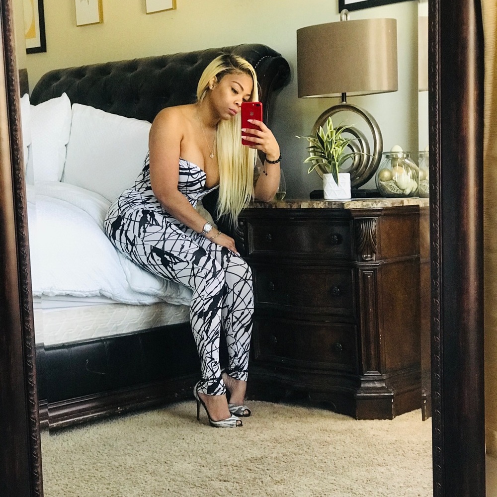 Zebra Print inspired jumpsuit